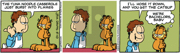 Garfield on Monday May 10, 2010 Comic Strip