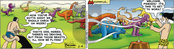Alley Oop on Monday February 4, 2013 Comic Strip