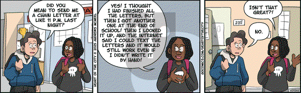 Heart of the City - Tuesday November 4, 2025 Comic Strip