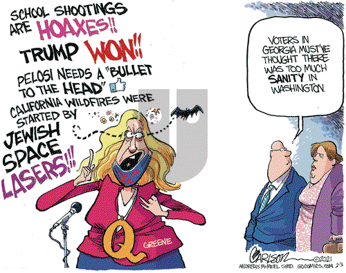 Stuart Carlson on Wednesday February 3, 2021 Comic Strip