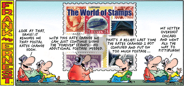 Frank and Ernest on Sunday April 27, 2008 Comic Strip