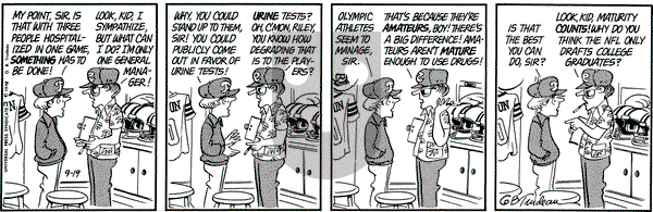 Doonesbury on Tuesday September 19, 1978 Comic Strip