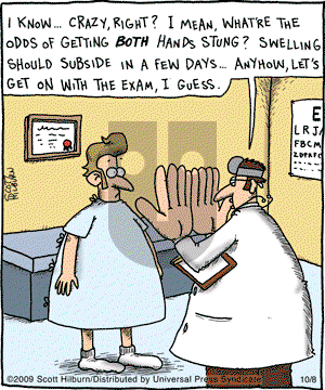 The Argyle Sweater on Thursday October 8, 2009 Comic Strip
