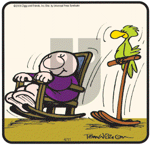 Ziggy on Friday April 11, 2008 Comic Strip
