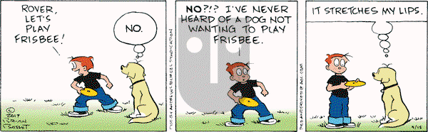 Red and Rover on Friday September 15, 2017 Comic Strip