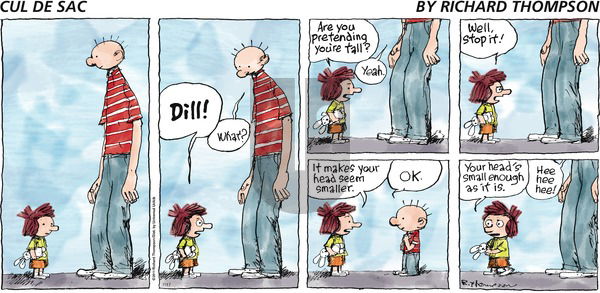 Cul de Sac on Sunday July 17, 2016 Comic Strip