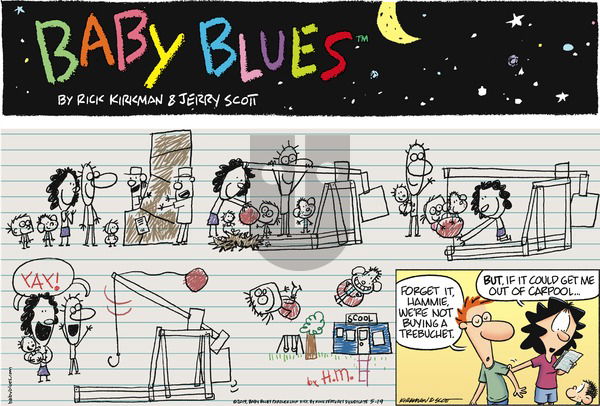 Baby Blues on Sunday May 19, 2019 Comic Strip