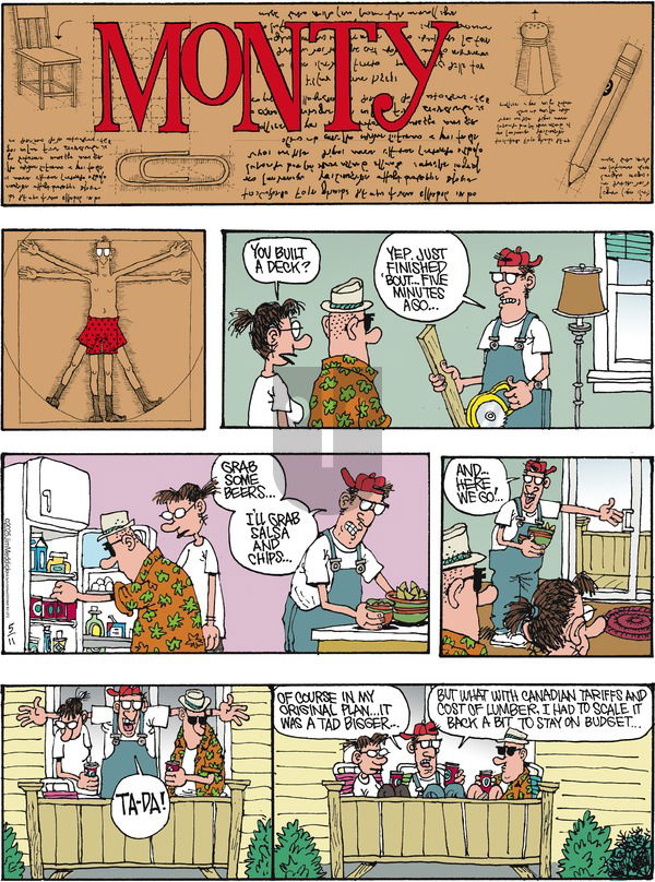 Monty on Sunday May 11, 2025 Comic Strip