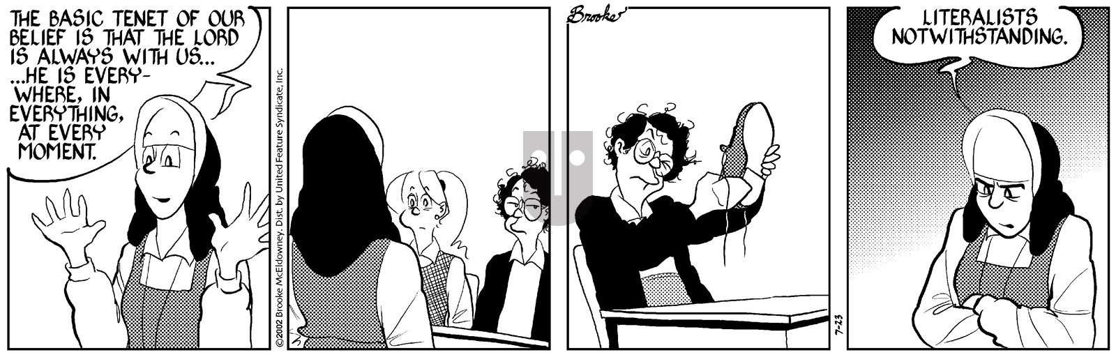 9 Chickweed Lane - Tuesday July 23, 2002 Comic Strip
