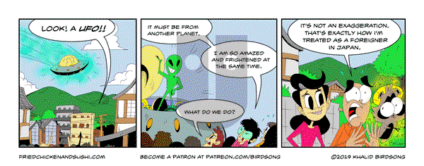 Little Fried Chicken and Sushi on Monday September 15, 2025 Comic Strip
