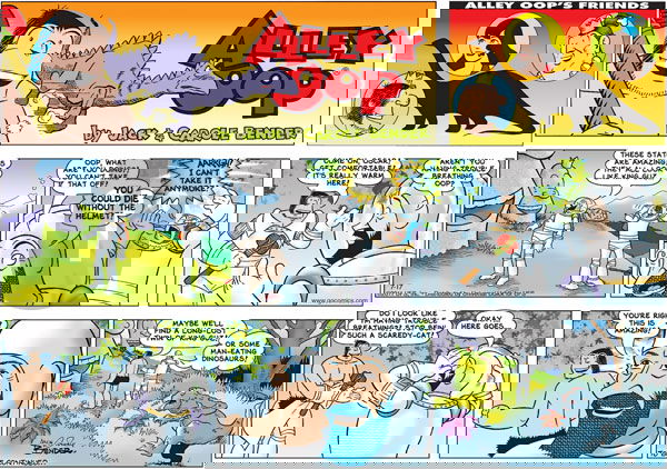 Alley Oop on Sunday July 17, 2011 Comic Strip