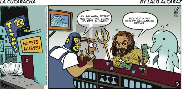 La Cucaracha on Sunday January 20, 2019 Comic Strip