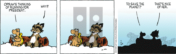 Over the Hedge on Saturday January 27, 2018 Comic Strip