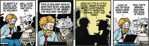 Doonesbury on Friday July 2, 1999 Comic Strip