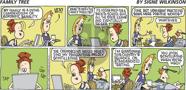 Family Tree on Sunday August 23, 2009 Comic Strip