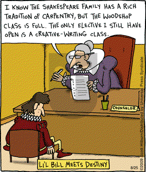 The Argyle Sweater on Tuesday August 25, 2009 Comic Strip
