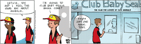 Lucky Cow on Thursday March 15, 2007 Comic Strip