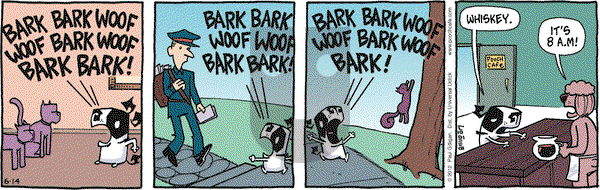 Pooch Cafe on Thursday June 14, 2012 Comic Strip