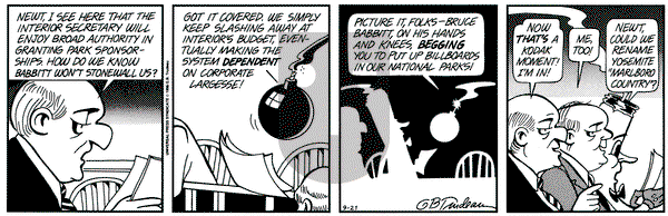 Doonesbury on Saturday September 21, 1996 Comic Strip