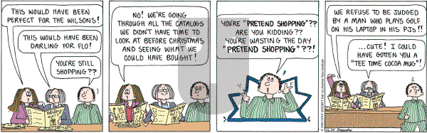 Cathy Classics - Monday December 29, 2008 Comic Strip