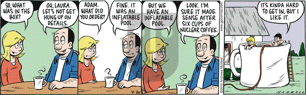 Adam@Home on Saturday July 20, 2019 Comic Strip