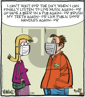 Reality Check on Saturday February 20, 2021 Comic Strip