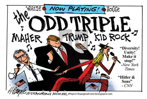 Henry Payne on Tuesday April 1, 2025 Comic Strip