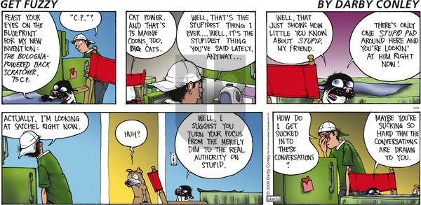 Get Fuzzy on Sunday May 25, 2025 Comic Strip