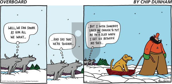 Overboard on Sunday February 12, 2017 Comic Strip