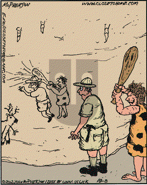 Close to Home on Monday October 8, 2012 Comic Strip