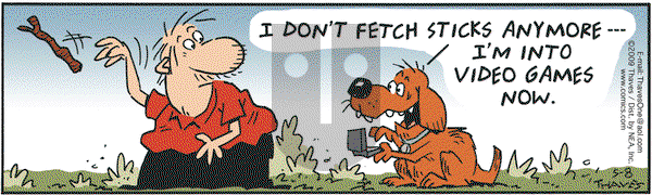 Frank and Ernest on Friday May 8, 2009 Comic Strip