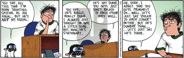 Get Fuzzy on Thursday March 25, 2010 Comic Strip