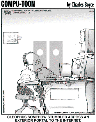 Compu-toon on Tuesday October 13, 2009 Comic Strip
