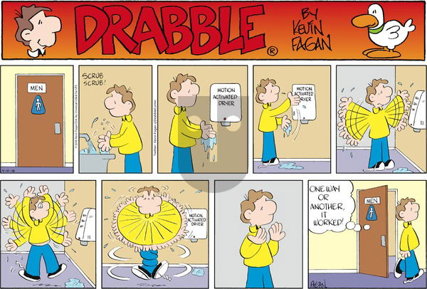 Drabble on Sunday April 10, 2016 Comic Strip