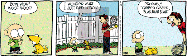 The Buckets on Friday March 29, 2013 Comic Strip
