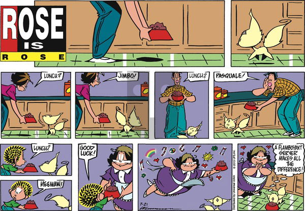 Rose is Rose on Sunday July 21, 2013 Comic Strip