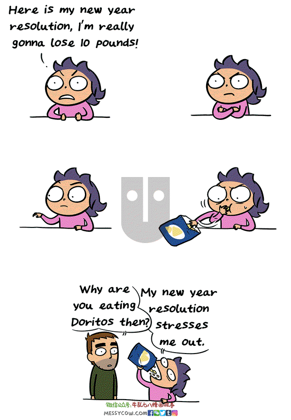 Messycow Comics on Monday January 4, 2021 Comic Strip