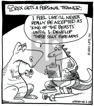 Reality Check on Monday May 28, 2001 Comic Strip