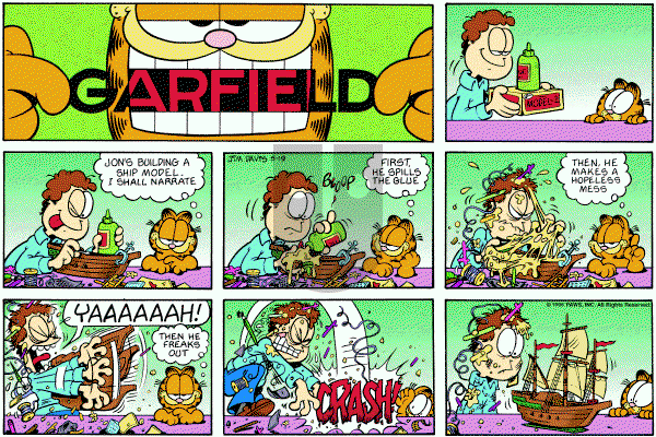 Garfield - Sunday May 19, 1996 Comic Strip