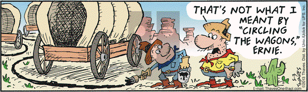 Frank and Ernest on Friday May 3, 2013 Comic Strip