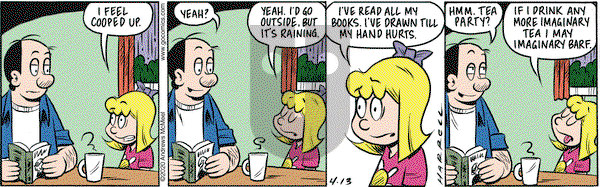 Adam@Home on Monday April 13, 2020 Comic Strip