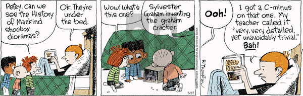 Cul de Sac on Tuesday May 27, 2014 Comic Strip