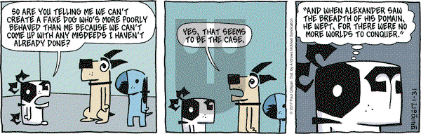 Pooch Cafe on Tuesday January 31, 2017 Comic Strip