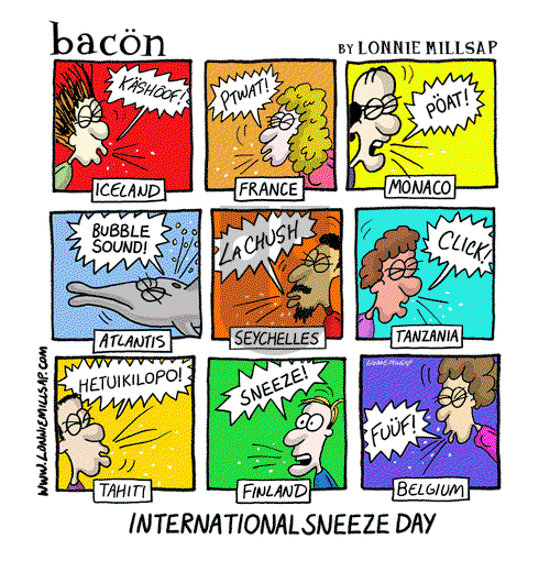 bacon - Friday April 16, 2021 Comic Strip