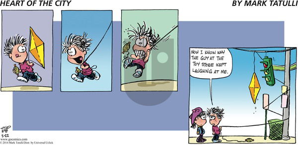 Heart of the City on Sunday May 22, 2016 Comic Strip