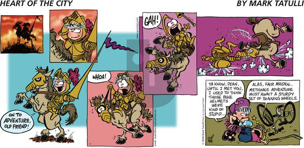 Heart of the City on Sunday April 5, 2015 Comic Strip