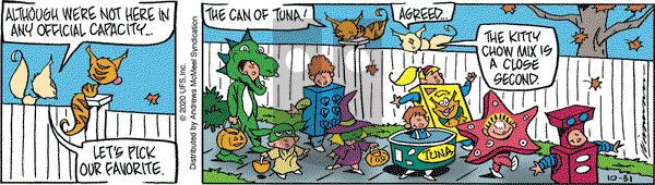 Rose is Rose on Saturday October 31, 2020 Comic Strip