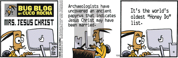 La Cucaracha on Saturday October 6, 2012 Comic Strip