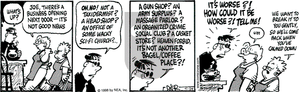 Betty on Friday July 24, 1998 Comic Strip