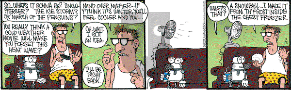 Monty on Saturday July 10, 2021 Comic Strip